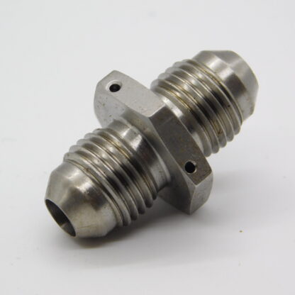 Fitting SAE-AS5174/MS24392/AN815 Union, Flared Tube SKU:  FTG-UN-SAE-AS5174/MS24392/AN815